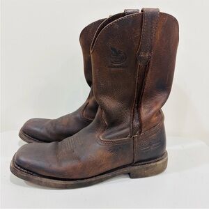 Georgia Boot Carbo-Tec Farm Ranch Pull On Mens Boots Size 10,5M Comfort  Core